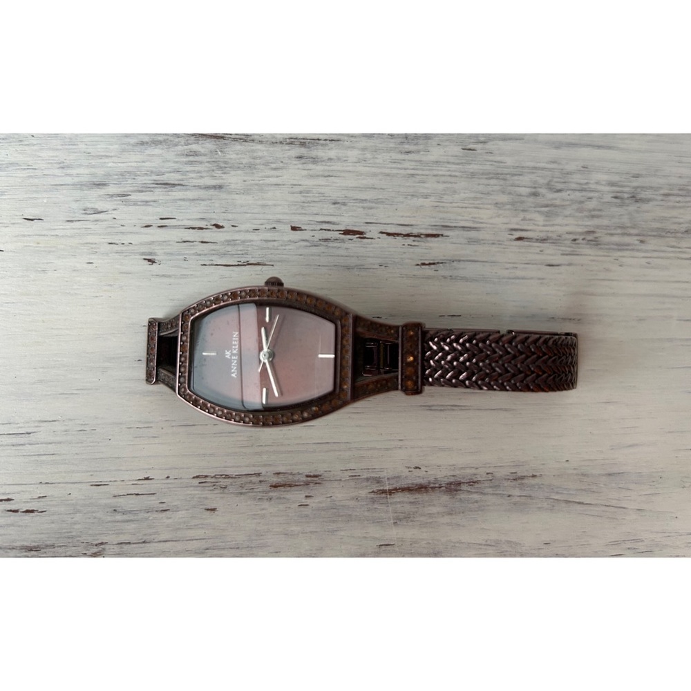 COPY - Anne Klein cocoa brown watch